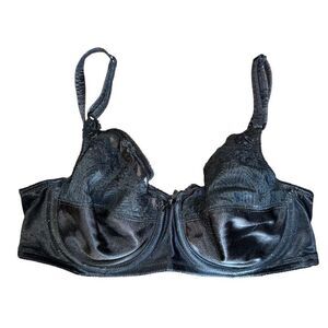 Vintage WOW Black Underwire Lace Bra 916 | Size 36C
